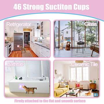 Bikabpet Lick Mat for Dogs and Cats，Cat Licking Pad with Suction Cups for Dog Anxiety Relief，Dog Peanut Butter Lick Pads for Dogs Perfect for Bathing Grooming,Slow Feeders for Dogs and Cats,4Pack