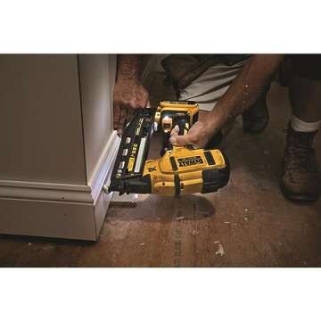 DEWALT 20V MAX XR Finish Nailer - Battery Powered, Efficient Performance