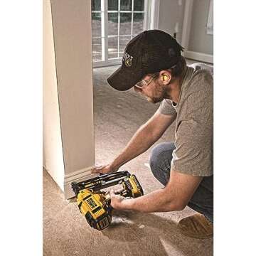 DEWALT 20V MAX XR Finish Nailer Battery Powered Tool
