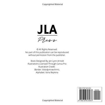 ABC Coloring Book: 28 Floral Theme Alphabet Coloring Pages (Coloring Books For All Ages)