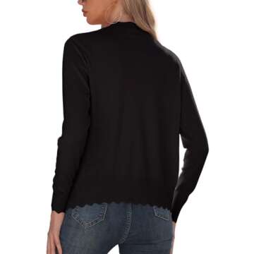 GRECERELLE Women's Lightweight Cardigan for Every Occasion