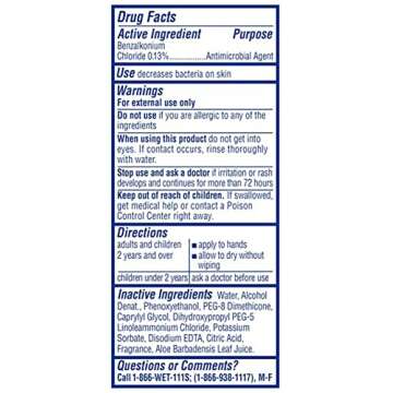 WET ONES Antibacterial Hand Wipes, Fresh Scent 20 ea (Pack of 2)