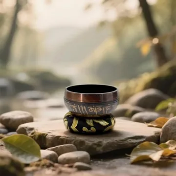Tibetan Singing Bowl Set for Meditation and Relaxation