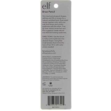 e.l.f. Brow Pencil - Neutral Brown for Women - 0.006 oz Eyebrow - (Pack of 3)3