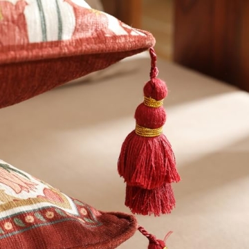 bilin gaier Velvet Floral Throw Pillow Covers for Home