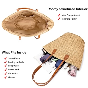 Herald Handmade Straw Purse for Chic Summer Style