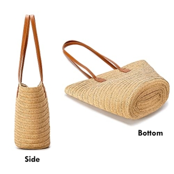 Herald Handmade Straw Purse for Chic Summer Style