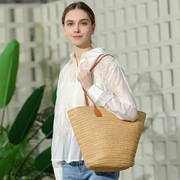 Herald Handmade Straw Purse for Chic Summer Style