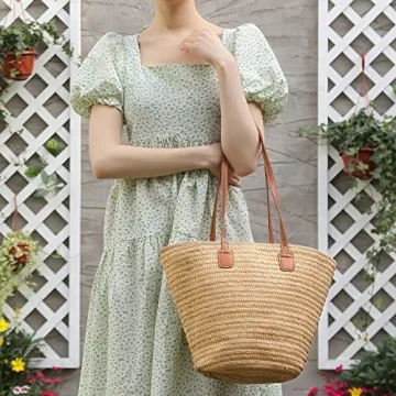 Herald Handmade Straw Purse for Chic Summer Style