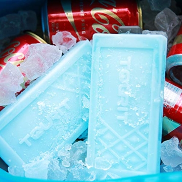 TOURIT Long Lasting Ice Packs for Coolers and Lunch Bags