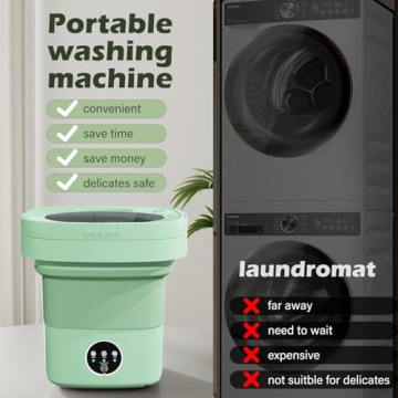 ZZR SEVEN Portable Washing Machine for Small Clothes