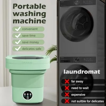ZZR SEVEN Portable Washing Machine for Small Clothes