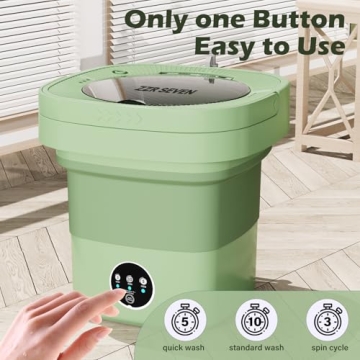 ZZR SEVEN Portable Washing Machine for Small Clothes