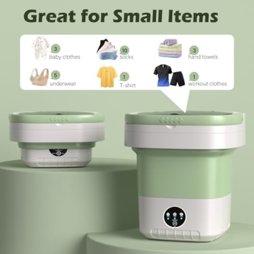 ZZR SEVEN Portable Washing Machine for Small Clothes