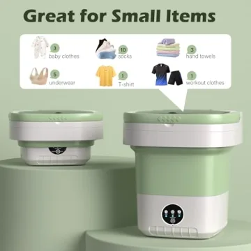 ZZR SEVEN Portable Washing Machine for Small Clothes