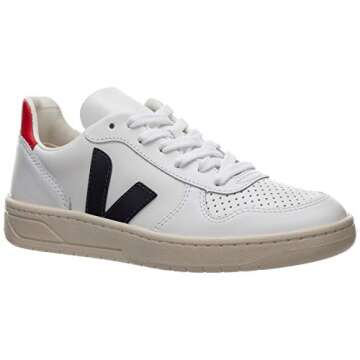 Veja Women V-10 Sneakers Extra-White/Nautico/Pekin 5 US