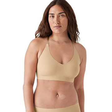 True & Co Womens True Body Triangle Lace Racerback Bra: Comfort, Style & Support in One