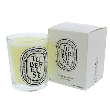 Diptyque Tubereuse Candle-6.5 oz., White (11033u), scented