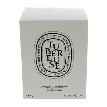 Diptyque Tubereuse Candle-6.5 oz., White (11033u), scented