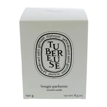 Diptyque Tubereuse Candle-6.5 oz., White (11033u), scented