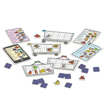 Orchard Toys Moose Games Shopping List Race to Collect Your Groceries in This Fun Memory Game. Age 3-7. 2-4 Players