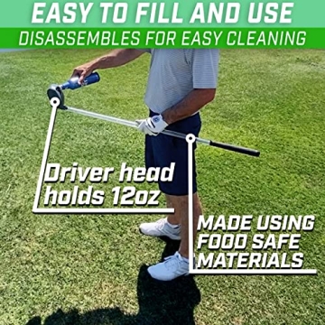 GoPong Beer Bomber Golf Club Beer Bong For Golf Fun