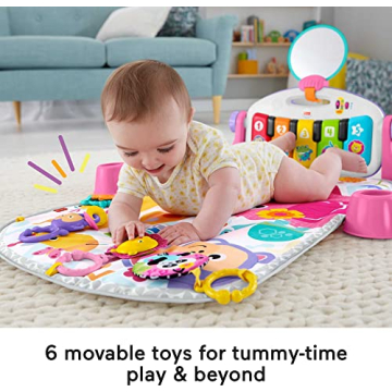 Interactive Fisher-Price Baby Playmat for Newborns & Toddlers