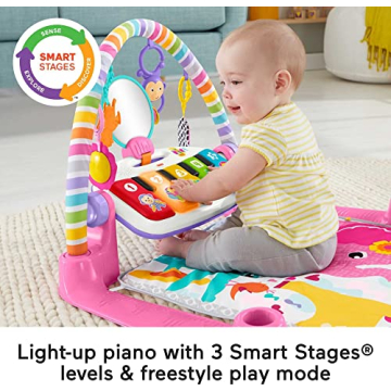 Interactive Fisher-Price Baby Playmat for Newborns & Toddlers