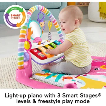 Interactive Fisher-Price Baby Playmat for Newborns & Toddlers
