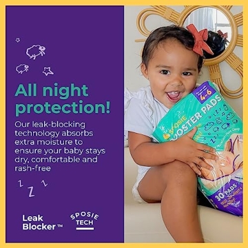 Sposie Diaper Booster Pads for Ultimate Overnight Protection