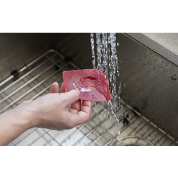 Lodge SCRAPERPK Pan Scrapers - Red & Black 2-Pack