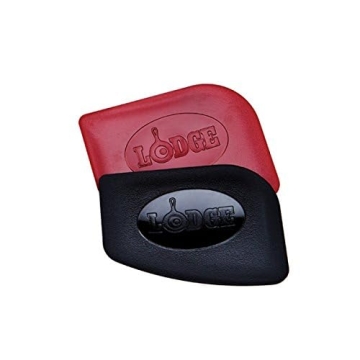 Lodge SCRAPERPK Pan Scrapers - Red & Black 2-Pack