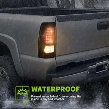 AUTOSAVER88 LED Taillights/Tail Lamp Compatible with 1999-2006 Chevy Silverado