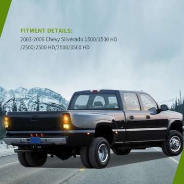 AUTOSAVER88 LED Taillights/Tail Lamp Compatible with 1999-2006 Chevy Silverado