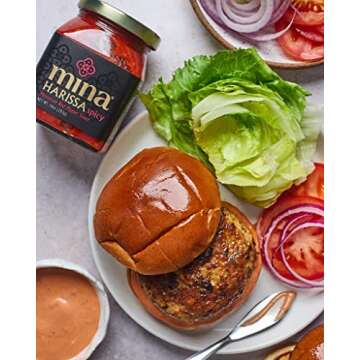 Mina Harissa Hot Sauce: Spicy Moroccan Red Chili Flavor