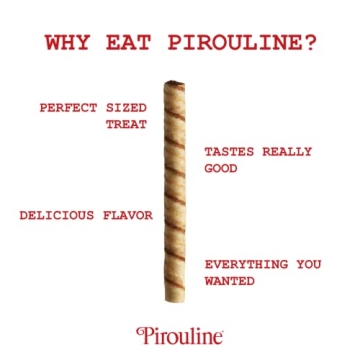 Pirouline Rolled Wafers - Dark Chocolate Delights in Tin