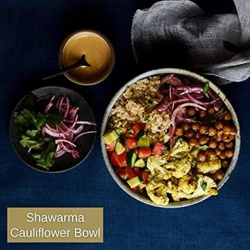 Jamie Geller Shawarma Seasoning Spice Mix of Fresh Mediterranean Spices (4.2oz Glass Jar, 120g) OU KOSHER For Cooking Meat, Turkey, Grilled Chicken, Roasted Chickpeas, Beef Rub Shwarma, Schwarma