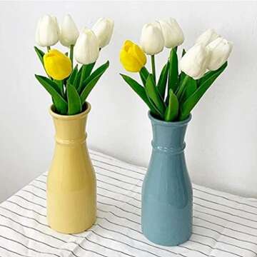 Stunning 24PCS Real Touch Tulips - Perfect for Any Occasion