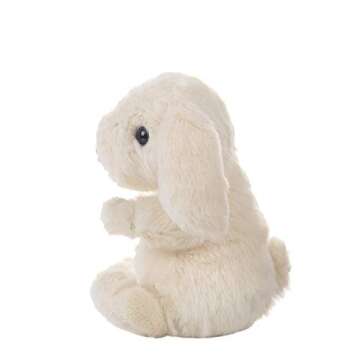 Dilly dudu Cream Bunny/Rabbit Stuffed Animal Plush Soft Toy 6-Inch
