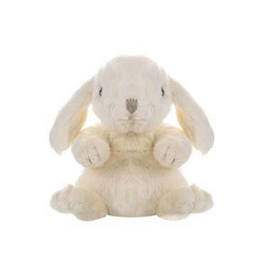 Dilly dudu Cream Bunny/Rabbit Stuffed Animal Plush Soft Toy 6-Inch