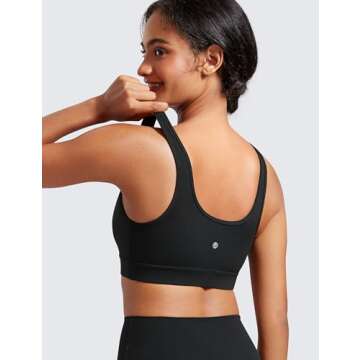 CRZ YOGA Butterluxe Maternity Nursing Bras for Women Crossover Wireless Sleep Breastfeeding Lounge P...