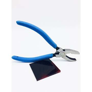 Breaker Grozer Grozing 3/8 inch Mini Breaker Grozier Pliers for Stained Glass Work