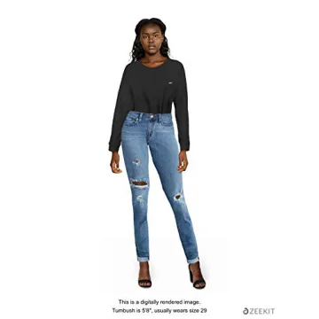 Levi's Women’s Boyfriend Jeans in Hawaii Blue - Perfect Fit