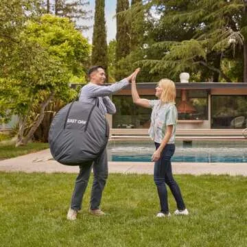 EAST OAK Pop-Up Screen House Tent for Outdoor Fun