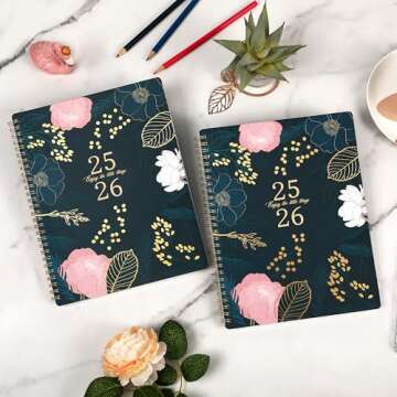 2025-2026 Planner - Planner 2025-2026, July 2025 - June 2026, Academic Planner 2025-2026, Weekly & M...