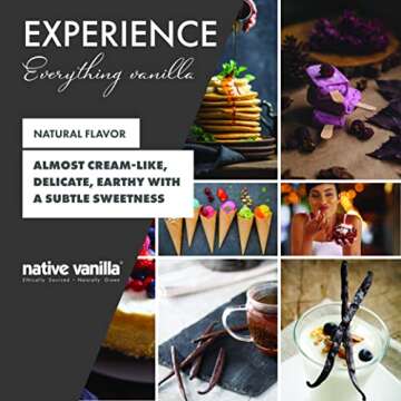 Native Vanilla - Papua New Guinea Gourmet Vanilla Beans - GRADE A – (10 Count) For Chefs and Home ...