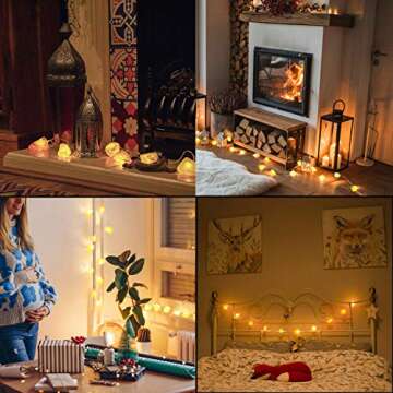 Himalayan Salt String Light - Unique LED Nightlight for All