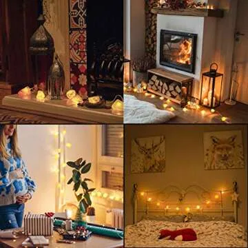 Himalayan Salt String Light - Unique LED Nightlight for All