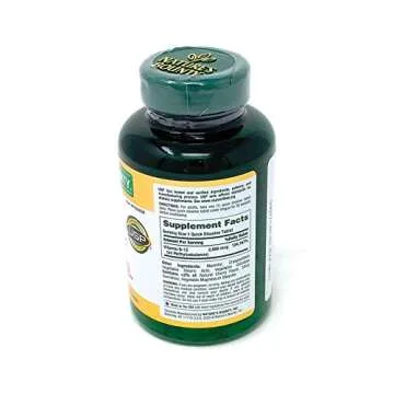 Nature's Bounty Quick Dissolve Fast Acting Vitamin B-12 2500 mcg, Natural Cherry Flavor (300 tablets...