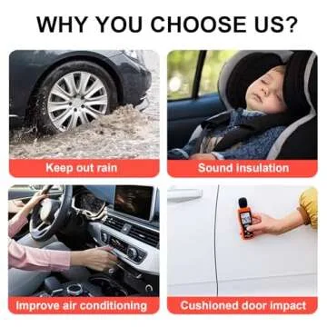 Universal 3ft Car Door Edge Guard Protector Trim